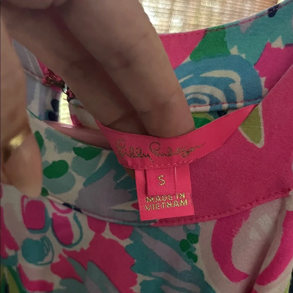 Lilly Pulitzer Multicolor Floral Dress - Picture 3 of 3